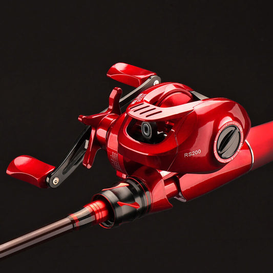 Histar Red Scorpion Casting Reel