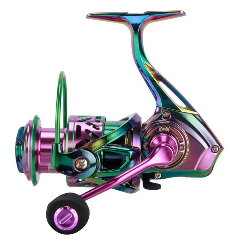 colored fishing reels Histar Rainbow II Spinning Reel – Histar Fishing